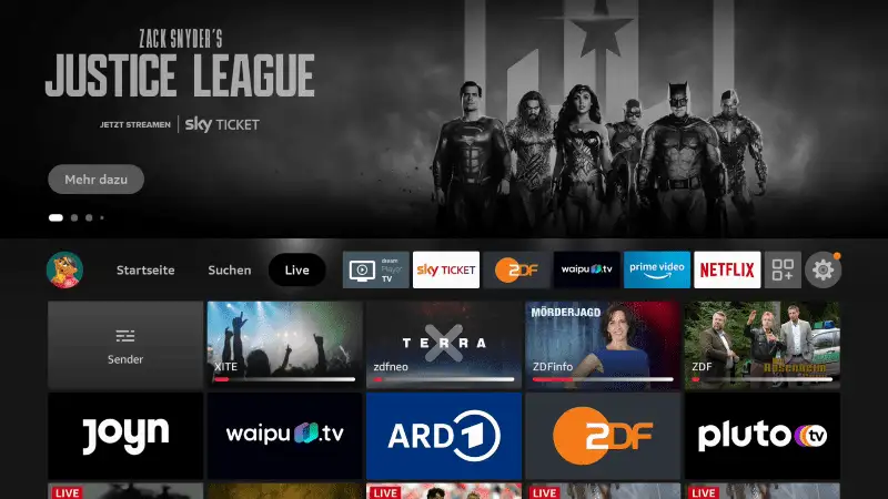 Live TV App Amazon Fire Stick